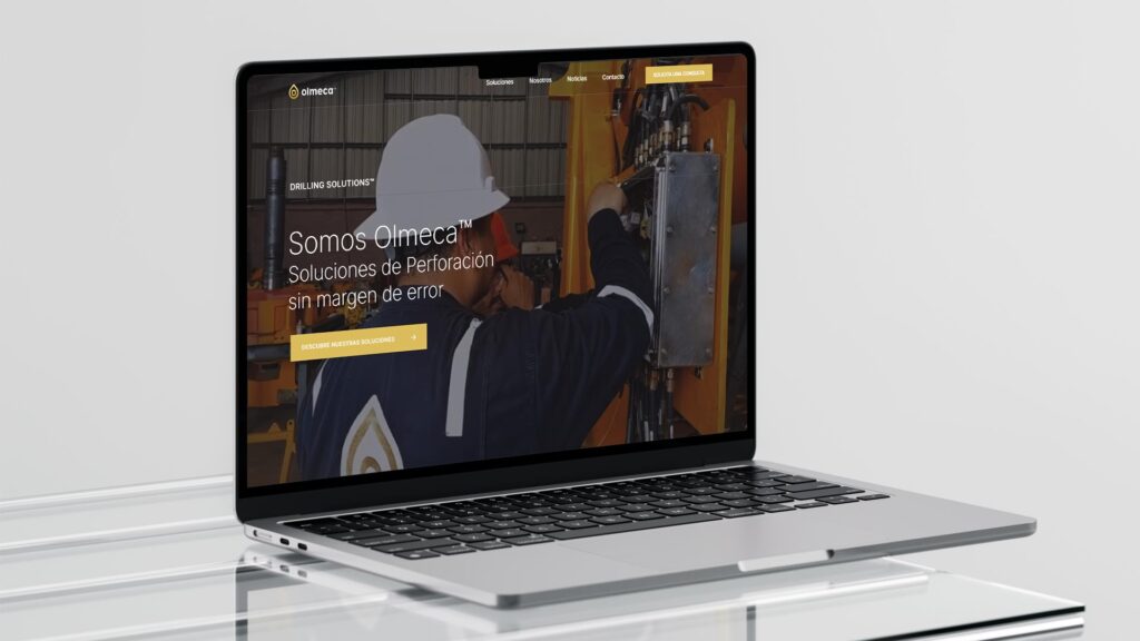 Nuevo sitio web de Olmeca Drilling Solutions